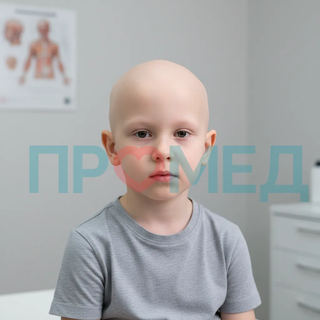Детская тотальная алопеция