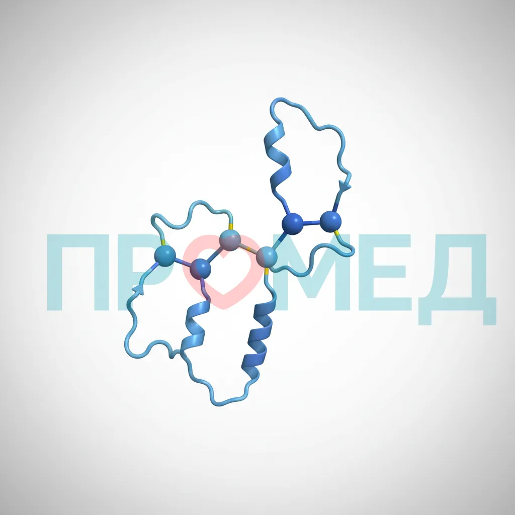 Структурное изображение проинсулина