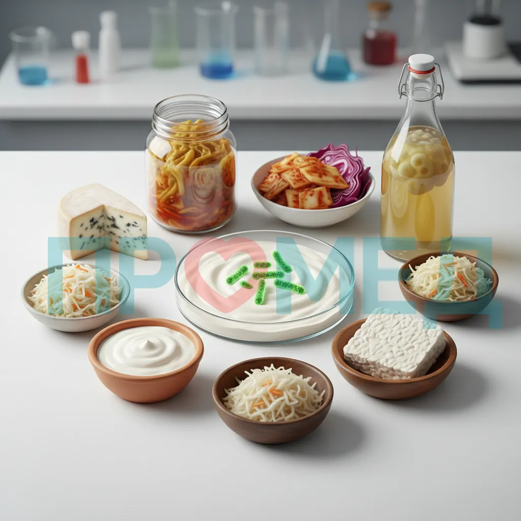 Различные ферментированные продукты, содержащие бифидобактерии