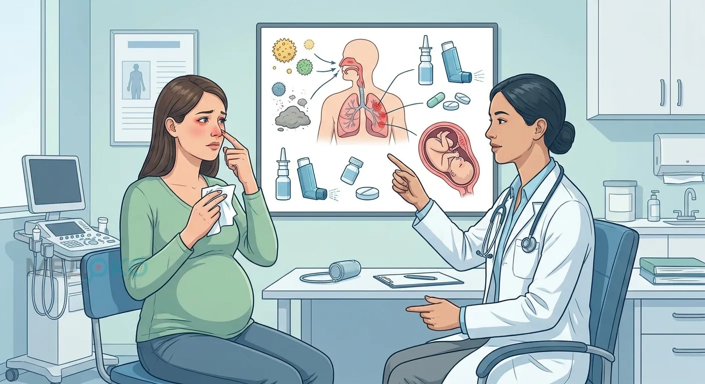 Лечение беременных аллергия поллиноз (сенная лихорадка)