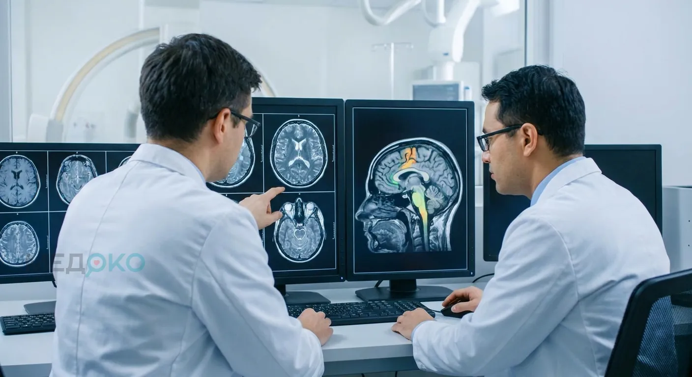 МРТ головного мозга при диагностике причин паралича