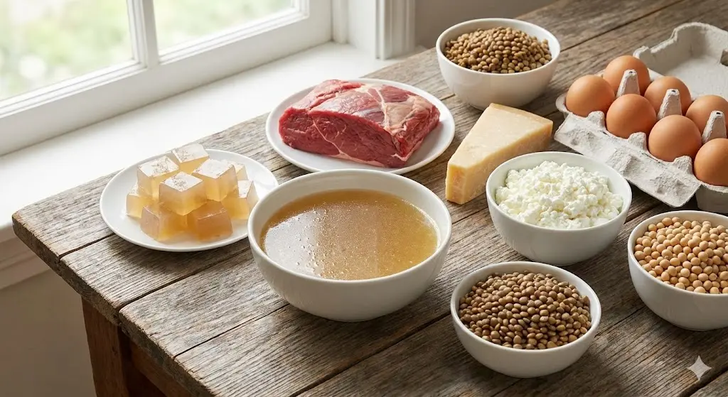 В каких продуктах содержится пролин